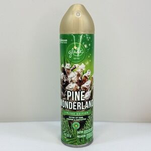 Glade Pine Wonderland Limited Edition Spray 8 Oz‎ 70% Full Holiday Air Freshener